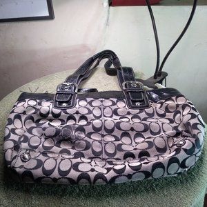 Vintage Coach purse tote bag